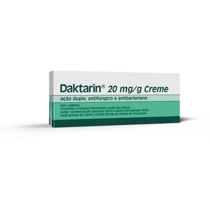 Daktarin Creme Tratamento Infeções Unhas 15 gr