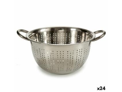 Passador Prateado Aço inoxidável 24 x 12,5 x 30,5 cm (24 Unidades)