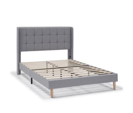 Estrutura de cama estofada esther 135x190