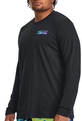 T-Shirt de manga comprida Under Armour UA PJT ROCK BRAHMA LS-BLK