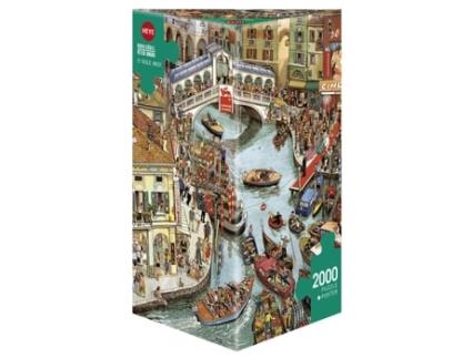 Puzzle 2000 peças Göbel Knorr, O Sole Mio! (Idade minima recomendada: 9 anos)