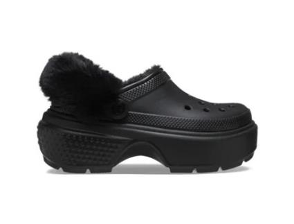 Socas de Unissexo CROCS Forro Stomp Preto (41/42)