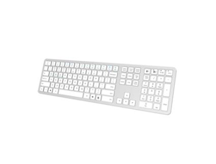 Teclado CROSSMANXI-STORE Bluetooth 2.4G Cinza (Inglês)