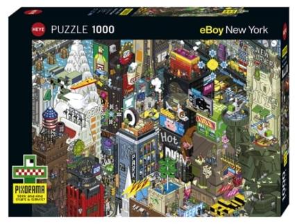 Puzzle 1000 peças eBoy New York Quest (Idade minima recomendada: 9 anos)