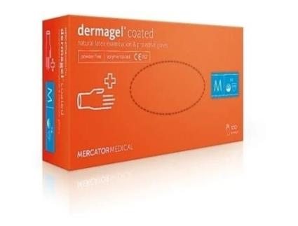 HERBI FEET Guantes Dermagel Látex Sin Polvo 100 Unidades