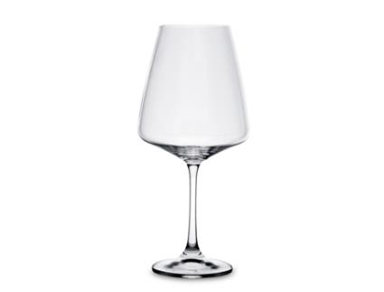 Copo para Vinho BOHEMIA CRYSTAL Loira Transparente Vidro 570 Ml