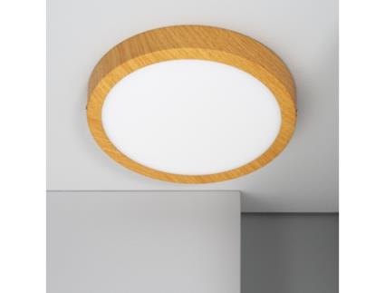 Candeeiro de Teto LEDKIA Led 18W Circular Alumínio Slim Cct Selecionável Galán Natural 3000K 6000K (2,8 x 21 cm)