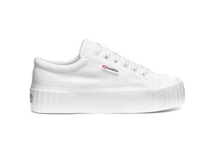 Sapatilhas de Mulher SUPERGA Platform Bege (37)