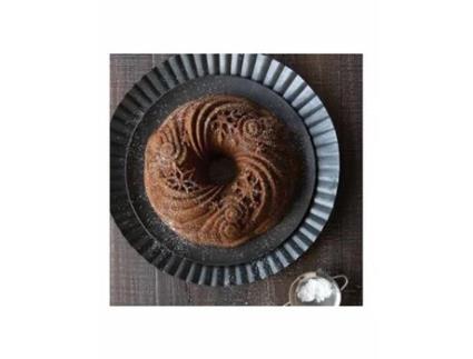 Forma Bundt Let It Snow Da NORDIC WARE Cores Prata
