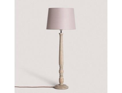 LEDKIA Candeeiro de Mesa Madeira Daksh Iluzzia Topo