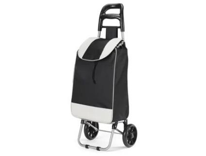 Carrinho de Compras 2 Rodas 38L Preto Easypouss Free KITCHEN CHEF