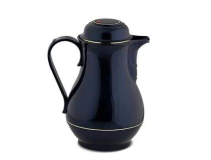 Termo ROTPUNKT Preto Azul Escuro Metal Aço Inoxidável Plástico 1 L