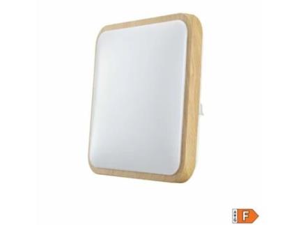 Aplique Led EDM Quadrado Superfície 18 W 33x33x7 cm 4000 K