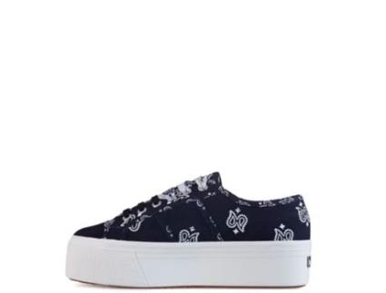 Sapatilhas de Mulher SUPERGA Cots Bandanasilk Azul (35)