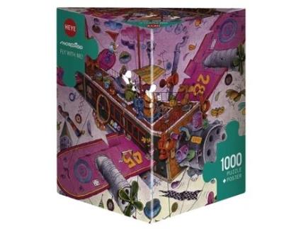 Puzzle 1000 peças Mordillo Fly With Me! (Idade minima recomendada: 9 anos)