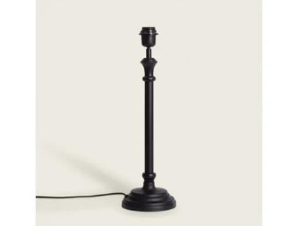 Candeeiro de Mesa LEDKIA Metal Nisha Preto (55 x 15 cm)