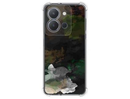 Capa para Vivo Y36 4G / 5G TUMUNDOSMARTPHONE de Silicone com Desenho-Multicor