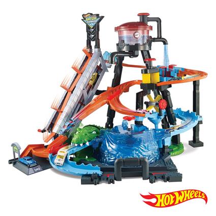 Hot Wheels Stunt & Splash Lavagem de Carros