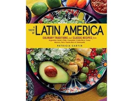 Livro a taste of latin america de patricia cartin (inglês)