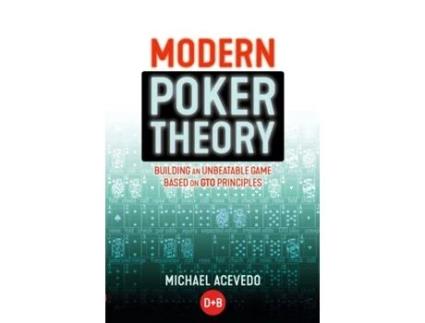 Livro modern poker theory de michael acevedo (inglês)
