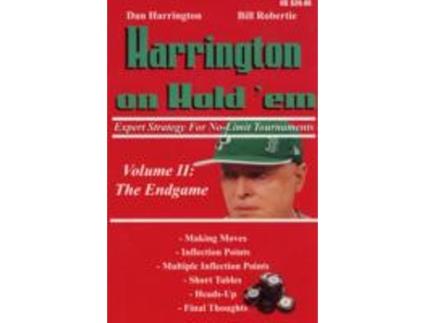 Livro harrington on hold 'em: strategic play v. 2 : expert strategy for no limit tournaments de dan harrington , bill robertie (inglês)