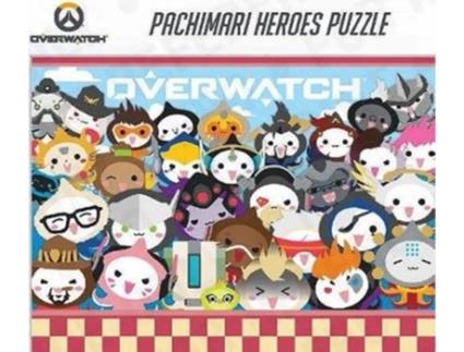 Livro overwatch: pachimari heroes puzzle de compiled by blizzard entertainment (inglês)