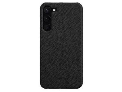 Capa para Samsung Galaxy S23+/S23 MELKCO Pele Sintética Preto