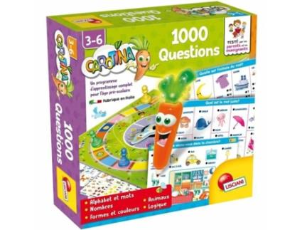 Jogo Educação Infantil LISCIANI GIOCHI Carotina 1000 Questions