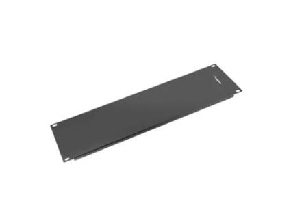 Painel Cego LANBERG 3U para Gabinete Rack 19 Tampa Preta Ak-1404-B