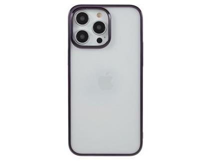Capa para iPhone 14 Pro Max MUTURAL Pele Sintética Anti-Riscos Transparente