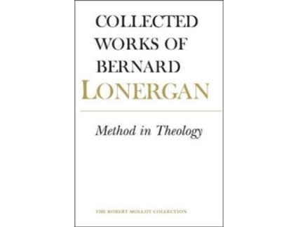 Livro method in theology de bernard lonergan (inglês)