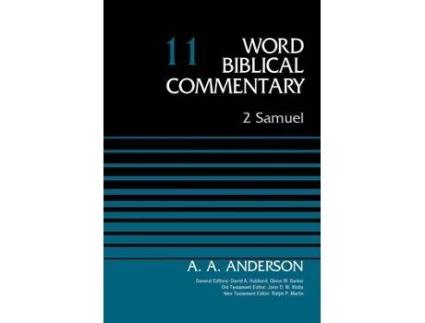 Livro 2 samuel, volume 11 de arnold a. anderson (inglês)