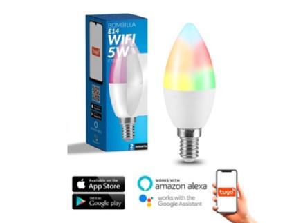 Lâmpada Led Smarthome C37 6W LEDME