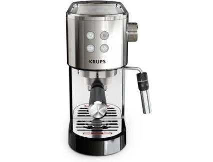 Máquina de Café Manual KRUPS Virtuoso+ XP444C10 (15 bar - Café moído e pastilhas)