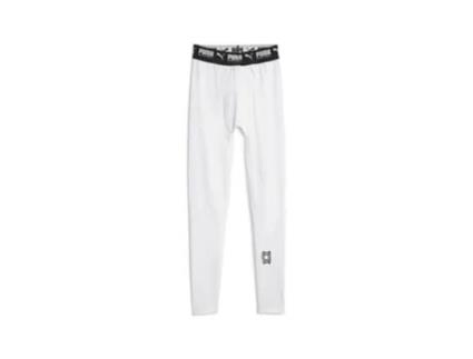 Leggings de Homem PUMA Hoops Team Baselayer Branco (2XL)