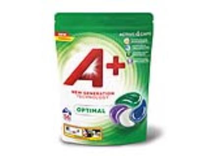 Detergente Roupa A+ Máquina Cápsulas Optimal 56d