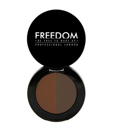 ProArtist Freedom - Sombra de sobrancelha em pó Duo Brow - Auburn