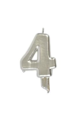 Vela 9,5cm nº 4 - Prata