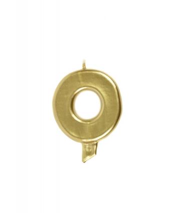 Vela 9,5cm nº 0 - Ouro