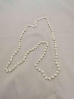 Colar Ritz Anos 20 Branco