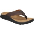 Chinelos SANDALIAS  204071-CHOC CABALLERO CHOCO  Castanho Disponível em tamanho para homem. 40,41,42,43,44,45,46.Homem > Calçasdos > Chinelos