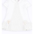 Vestidos curtos 35NAB45  Bege Disponível em tamanho para rapariga. 9 meses,12 meses.Criança > Menina > Roupas > Vestidos