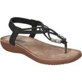 Sandálias SANDALIAS  ABZ17066 MODA JOVEN NEGRO  Preto Disponível em tamanho para senhora. 36,37,38,39,40.Mulher > Calçasdos > Sandálias e rasteirinhas