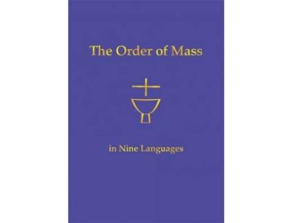 Livro the order of mass in nine languages de various (inglês)