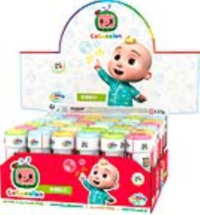 Caixa de 36 Bolas de Sabão Cocomelon