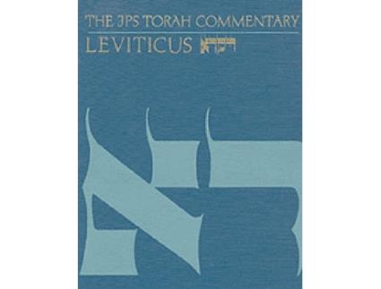 Livro the jps torah commentary: leviticus de baruch a. levine (inglês)