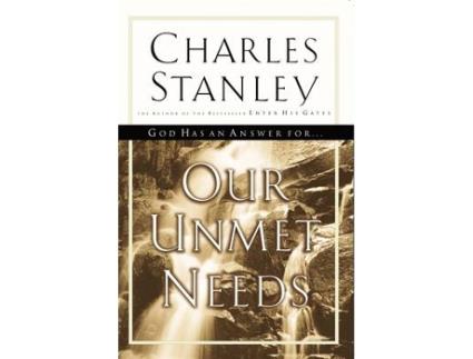 Livro our unmet needs de charles f. stanley (inglês)