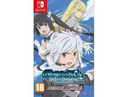 Jogo Is It Wrong to Try to Pick Up Girls in a Dungeon? Infinite Combate Nintendo Switch