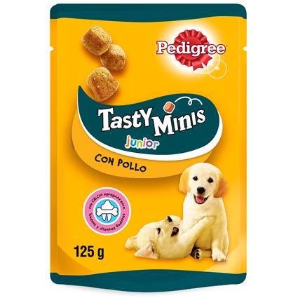 Snack de Educação Tasty Minis para Cachorros Sabor a Galinha 125 G PEDIGREE