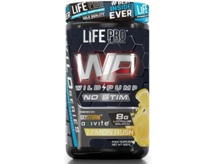 Suplemento Alimentar LIFE PRO NUTRITION Wild Pump Non Stimulant Sabor Rush (400G - Limão)